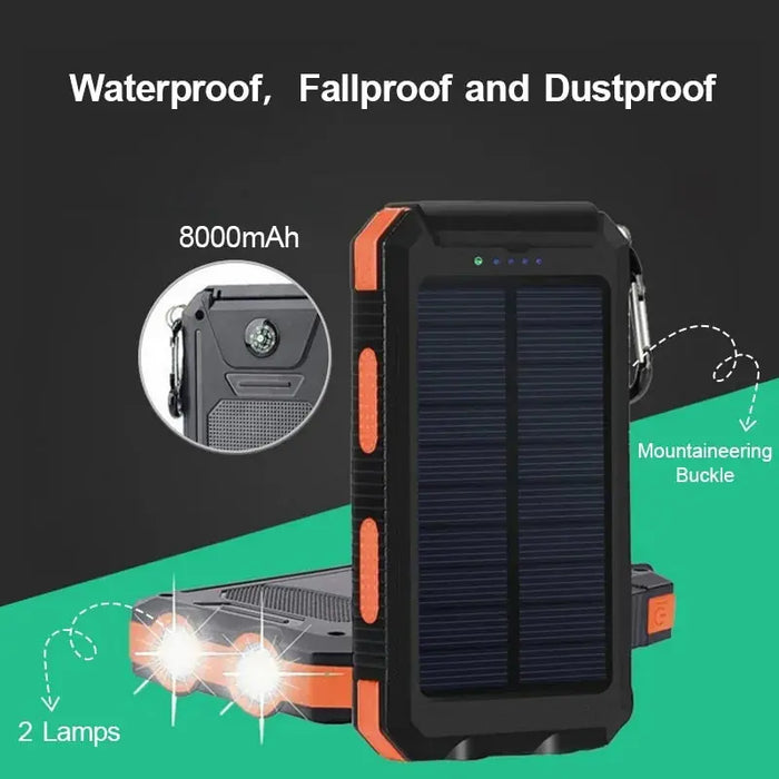 Solar Charger Power Bank ARCHERWAREHOUSE