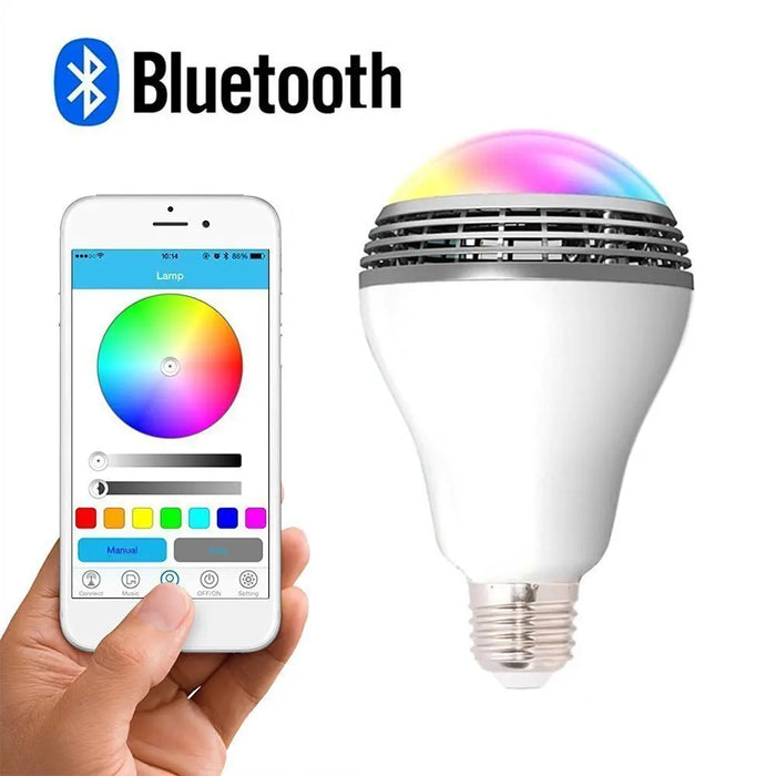 Creative Home LED Smart Bluetooth Speaker E27 Bulb Light ARCHERWAREHOUSE