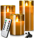 USB Rechargeable LED Pillar Candles ARCHERWAREHOUSE