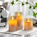 USB Rechargeable LED Pillar Candles ARCHERWAREHOUSE